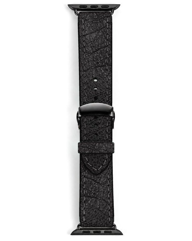 Ремінець для Apple Watch зі шкіри буйвола Buffalo black