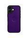 Чохол для iPhone 16 Plus із гладкої шкіри Nappa violet