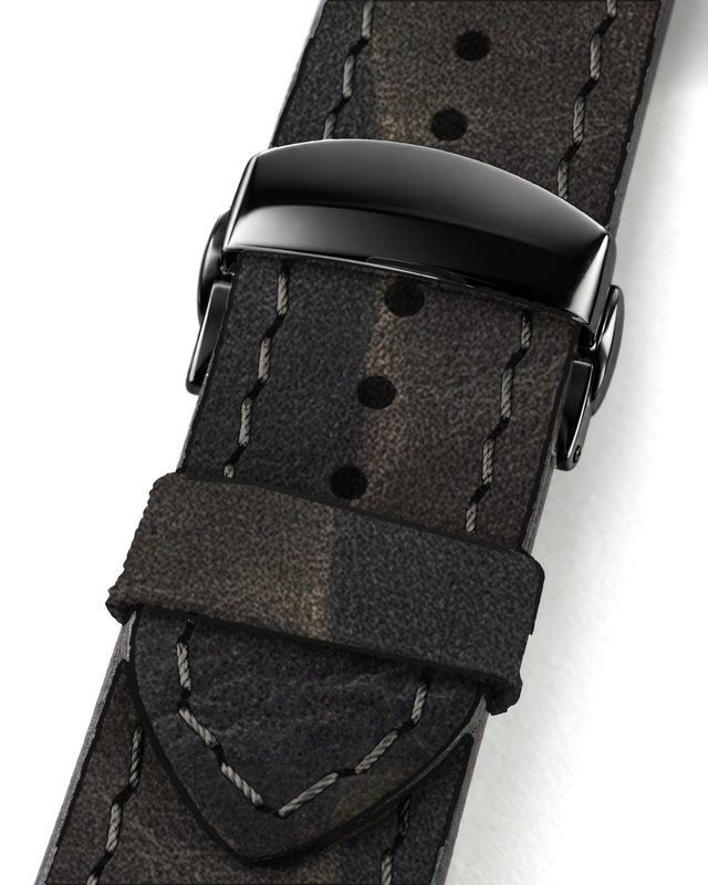 Ремінець для Apple Watch зі шкіри рослинного дублення camo verde