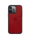 Чохол для iPhone із гладкої шкіри Nappa red