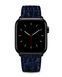 Ремешок для Apple Watch из кожи под крокодила Beliz2 royal blue