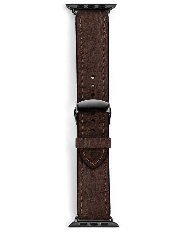 Ремінець для Apple Watch зі шкіри рослинного дублення Vegetale chocco