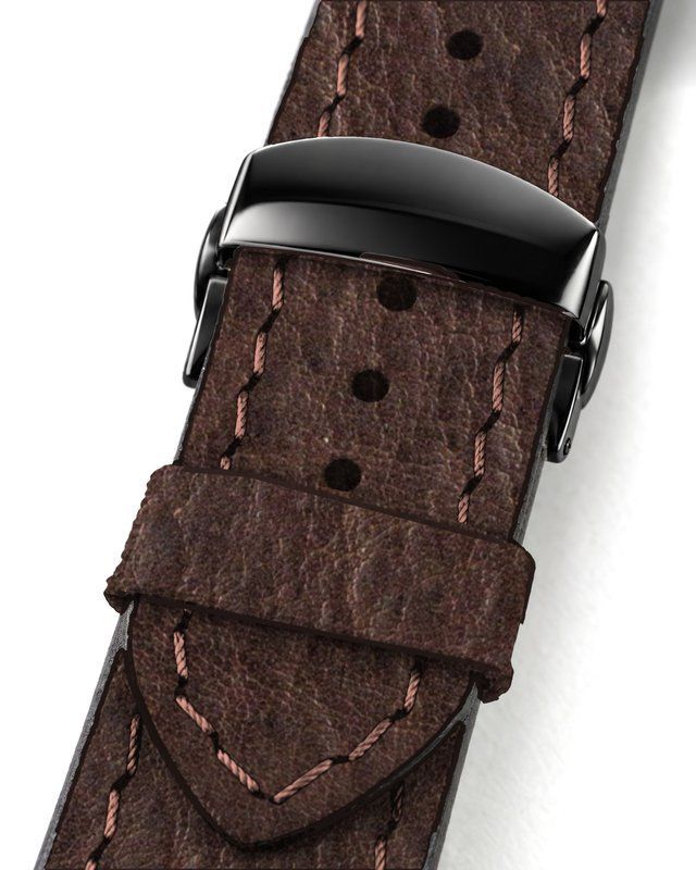 Ремінець для Apple Watch зі шкіри рослинного дублення Vegetale chocco