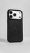 Чохол для iPhone із гладкої шкіри Nappa black