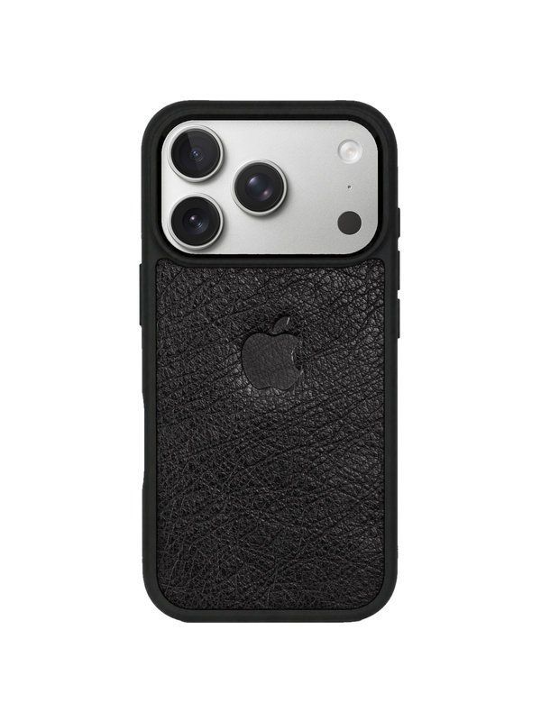 Чохол для iPhone зі шкіри буйвола Buffalo black