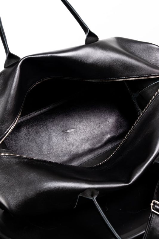 Шкіряна сумка чорна. Спортивна сумка із натуральної шкіри. Саквояж для ручної поклажі. Power