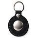 Кейс для AirTag из гладкой кожи Nappa black