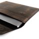 Шкіряний чохол для ноутбука 13"-14" темно-коричневий вінтажний