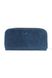 Шкіряний портмоне гаманець зиппер на блискавці Teo синій vintage
