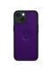 Чохол для iPhone 14 Plus із гладкої шкіри Nappa violet