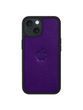 Чохол для iPhone 14 Plus із гладкої шкіри Nappa violet