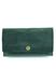 Кожаный портмоне кошелек Space зеленый винтажный
