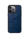 Чохол для iPhone із гладкої шкіри Nappa blue