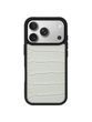 Чохол для iPhone зі шкіри під крокодила Cayman white