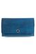 Кожаный портмоне кошелек Space синий винтажный
