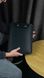 Кожаный чехол для ноутбука 13"-14" черный винтажный на кнопках вертикальный