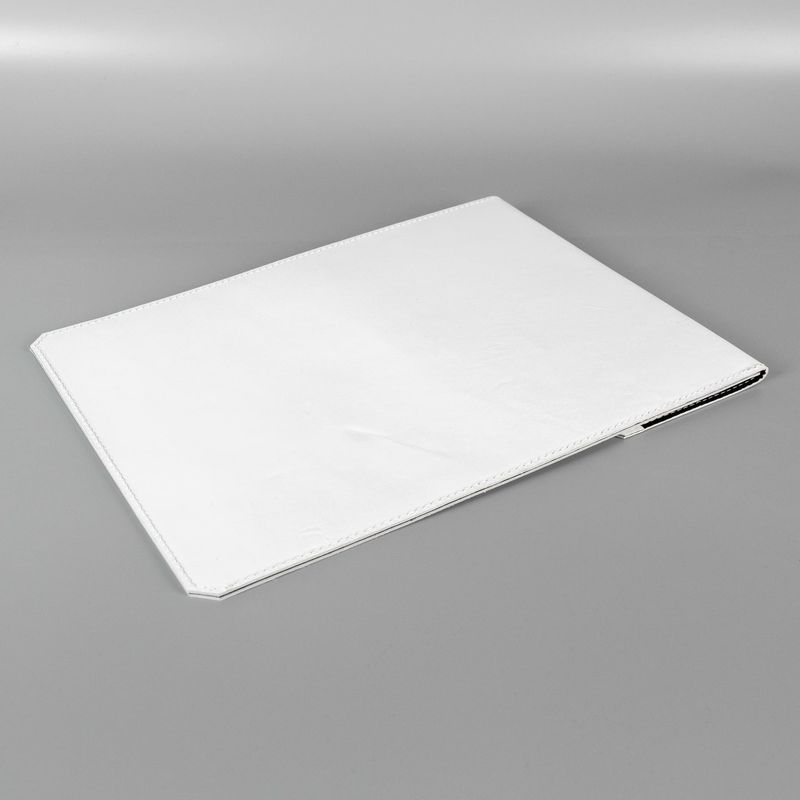 Шкіряний чохол для ноутбука 13"-14" білий